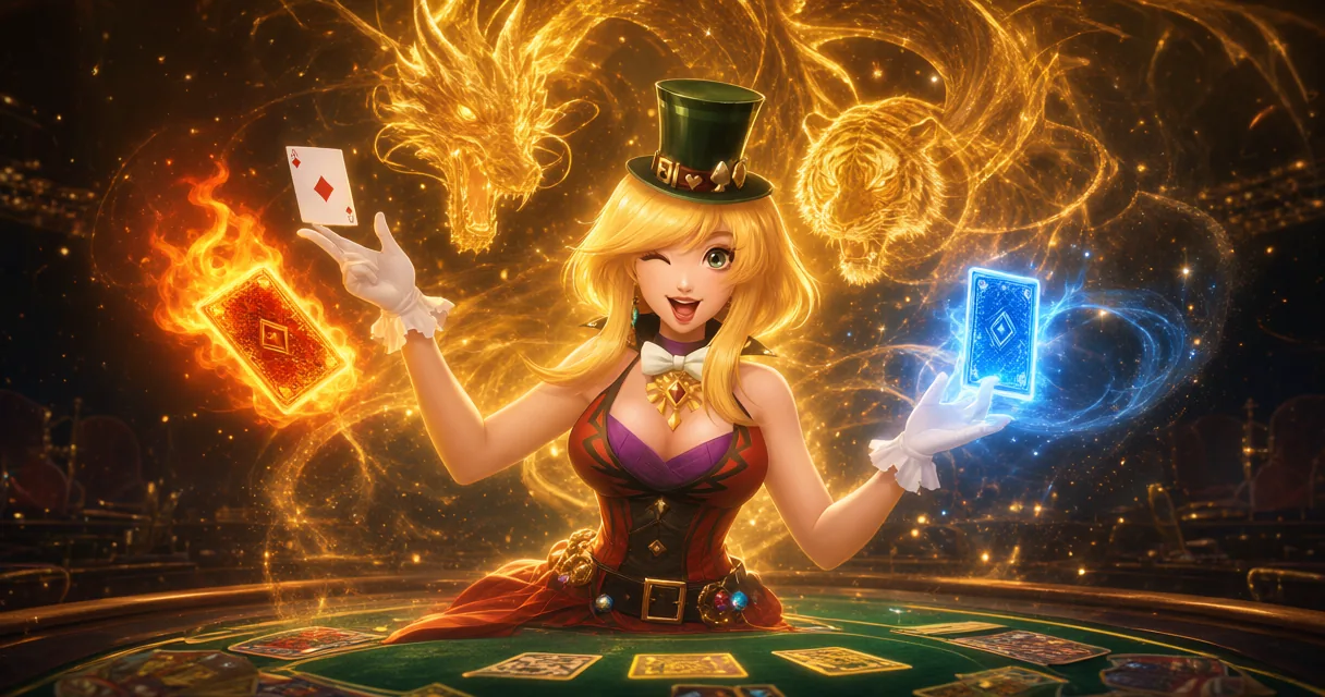 Dragon Tiger Live Casino Table